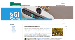 Desktop Screenshot of gi.cebitec.uni-bielefeld.de